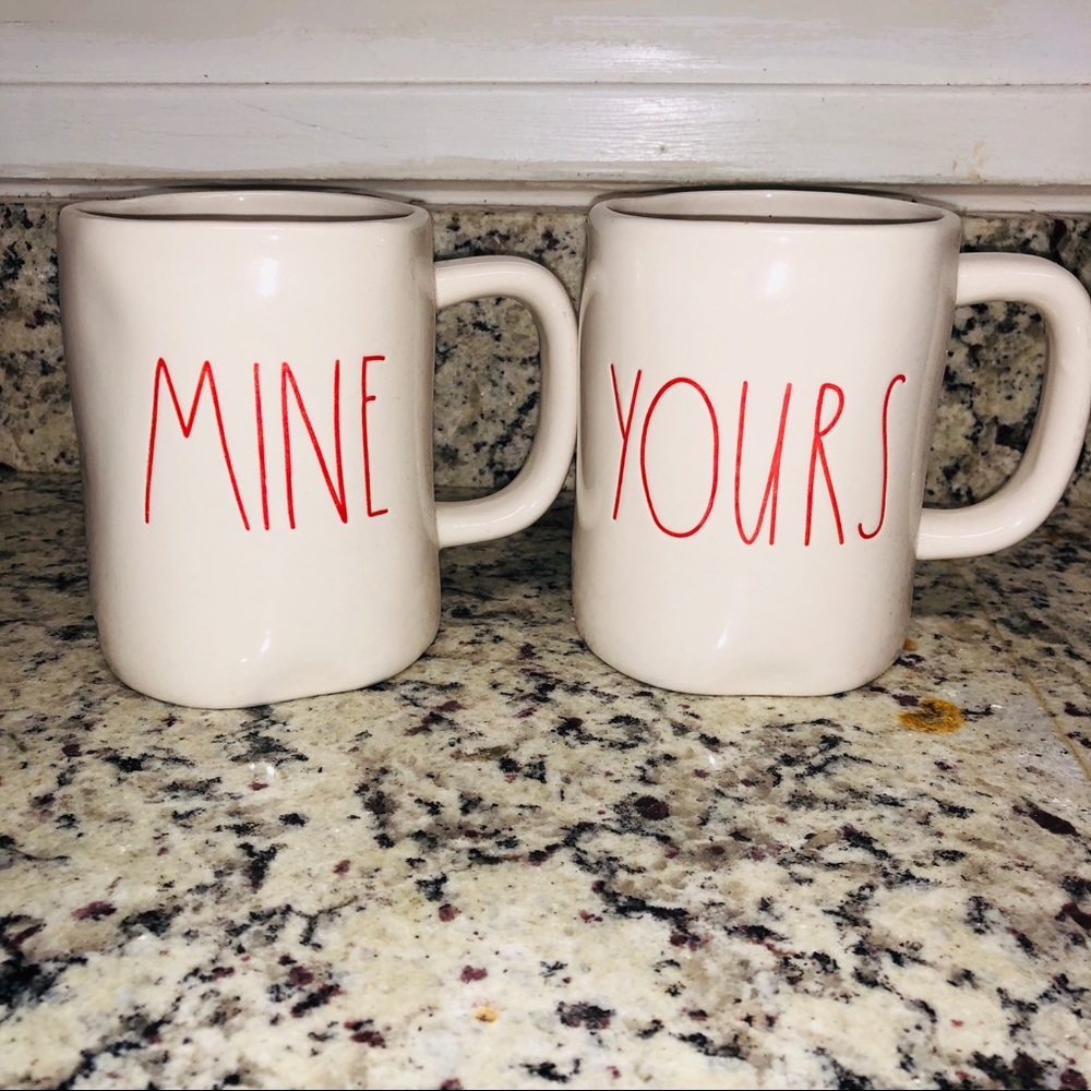 MINE & YOURS RAE DUNN MUGS
